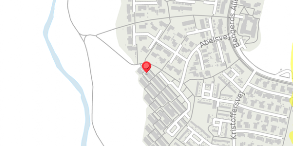 Trafikstøjkort på Abelsvej 108, 4100 Ringsted