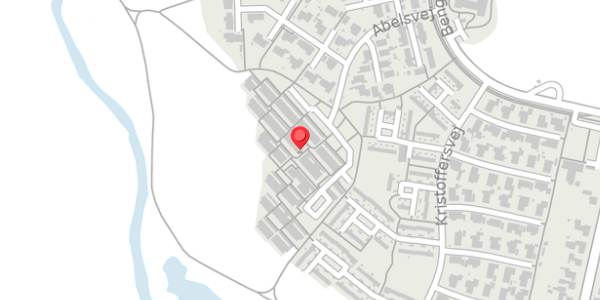 Trafikstøjkort på Abelsvej 126, 4100 Ringsted