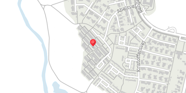 Trafikstøjkort på Abelsvej 130, 4100 Ringsted