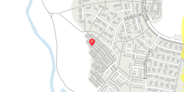 Trafikstøjkort på Abelsvej 146, 4100 Ringsted