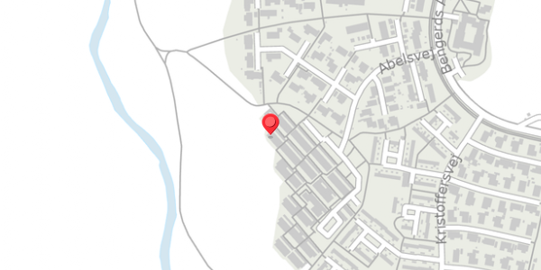 Trafikstøjkort på Abelsvej 154, 4100 Ringsted