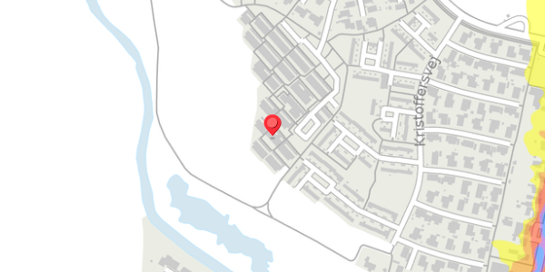 Trafikstøjkort på Abelsvej 200, 4100 Ringsted