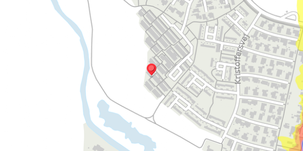 Trafikstøjkort på Abelsvej 204, 4100 Ringsted