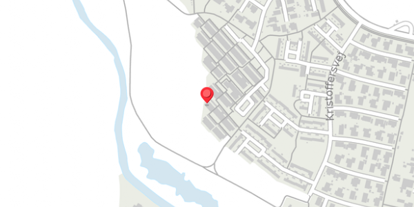Trafikstøjkort på Abelsvej 208, 4100 Ringsted