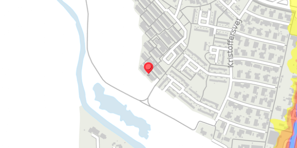 Trafikstøjkort på Abelsvej 216, 4100 Ringsted