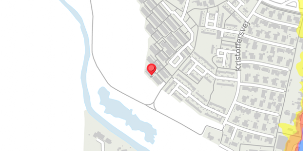 Trafikstøjkort på Abelsvej 218, 4100 Ringsted