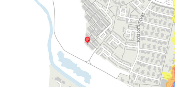 Trafikstøjkort på Abelsvej 220, 4100 Ringsted