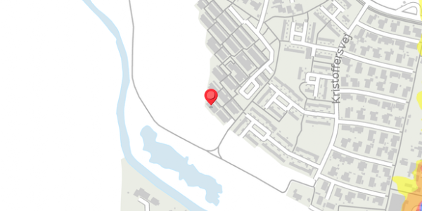 Trafikstøjkort på Abelsvej 222, 4100 Ringsted