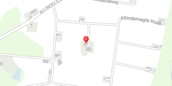Trafikstøjkort på Allindemagle Huse 8, . , 4100 Ringsted