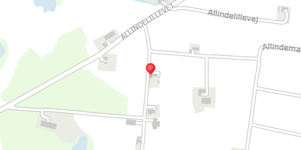 Trafikstøjkort på Allindemagle Huse 60, . , 4100 Ringsted