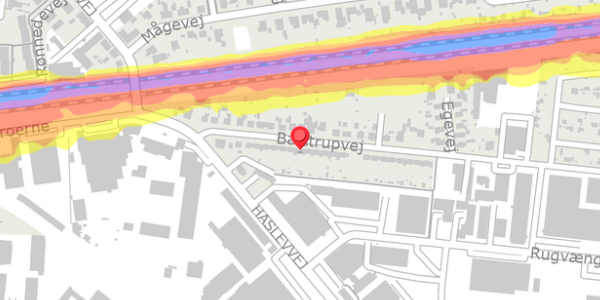 Trafikstøjkort på Balstrupvej 20, 4100 Ringsted