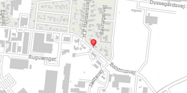 Trafikstøjkort på Balstrupvej 81, . , 4100 Ringsted