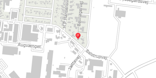 Trafikstøjkort på Balstrupvej 83, 4100 Ringsted