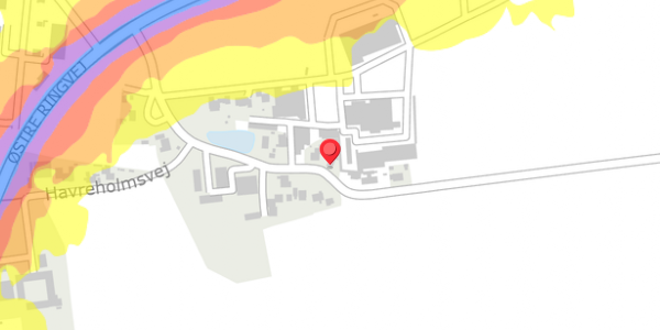 Trafikstøjkort på Balstrupvej 117, . , 4100 Ringsted