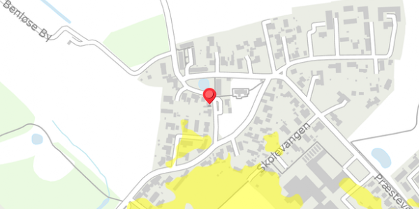 Trafikstøjkort på Benløse By 44, . , 4100 Ringsted
