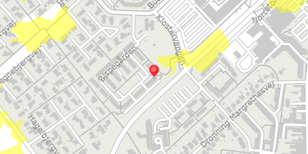 Trafikstøjkort på Bispegården 62, . , 4100 Ringsted