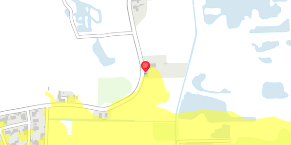 Trafikstøjkort på Bjergvej 74, 4100 Ringsted