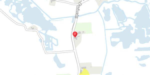Trafikstøjkort på Bjergvej 78, 4100 Ringsted