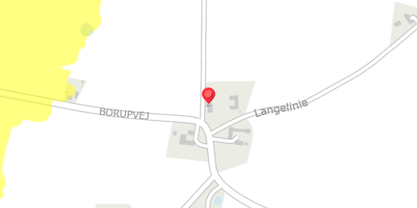 Trafikstøjkort på Borupvej 33, 4140 Borup