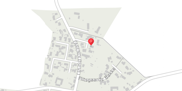 Trafikstøjkort på Brendetoften 11, 4100 Ringsted