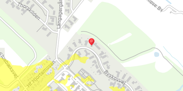 Trafikstøjkort på Byskovvej 32, 4100 Ringsted