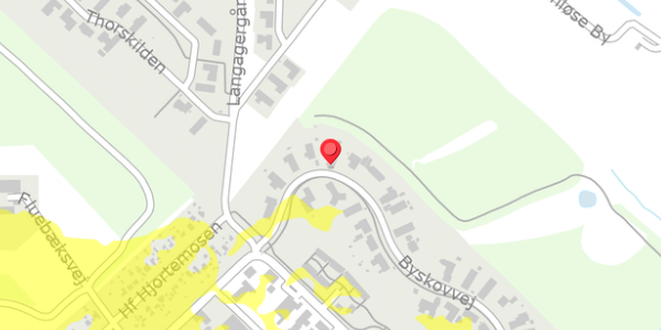 Trafikstøjkort på Byskovvej 34, 4100 Ringsted