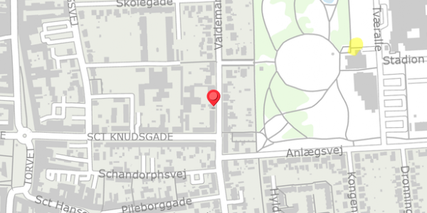 Trafikstøjkort på Dagmarsgade 14, . , 4100 Ringsted