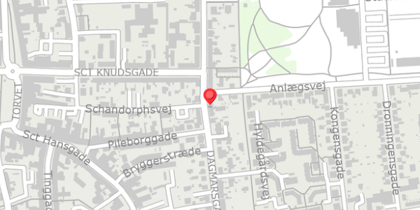 Trafikstøjkort på Dagmarsgade 37, . , 4100 Ringsted