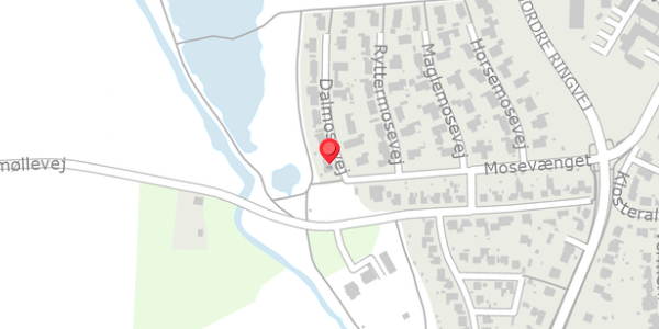 Trafikstøjkort på Dalmosevej 1, . , 4100 Ringsted