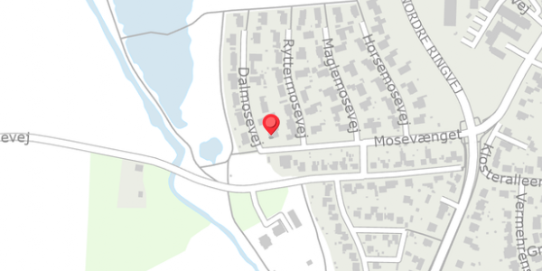 Trafikstøjkort på Dalmosevej 2, . , 4100 Ringsted