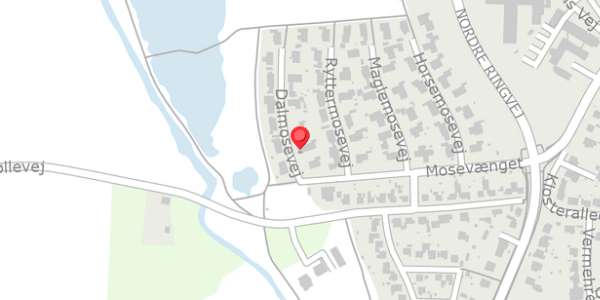 Trafikstøjkort på Dalmosevej 4, . , 4100 Ringsted