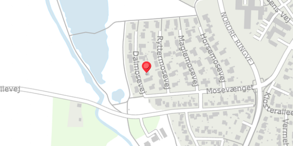 Trafikstøjkort på Dalmosevej 6, . , 4100 Ringsted