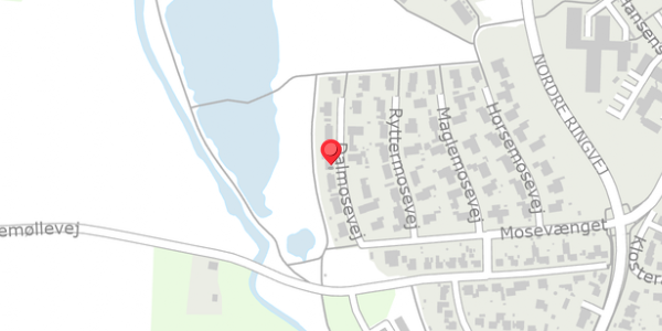 Trafikstøjkort på Dalmosevej 7, . , 4100 Ringsted