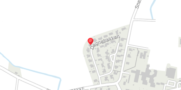 Trafikstøjkort på Degnebakken 13, . , 4100 Ringsted