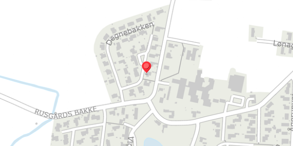Trafikstøjkort på Degnebakken 39, . , 4100 Ringsted