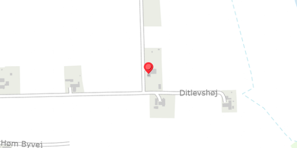 Trafikstøjkort på Ditlevshøj 35, 4100 Ringsted