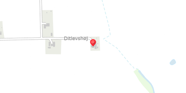 Trafikstøjkort på Ditlevshøj 37, 4100 Ringsted