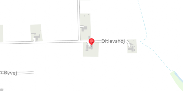 Trafikstøjkort på Ditlevshøj 39, 4100 Ringsted
