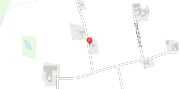 Trafikstøjkort på Drisdalsvej 30, . , 4100 Ringsted