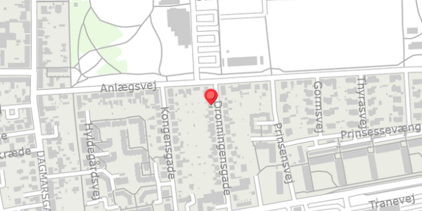 Trafikstøjkort på Dronningensgade 4, . , 4100 Ringsted