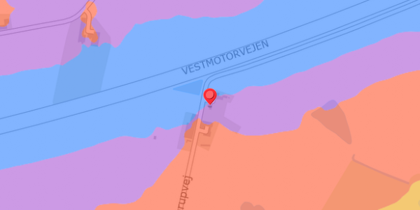 Trafikstøjkort på Egerupvej 49, 4100 Ringsted