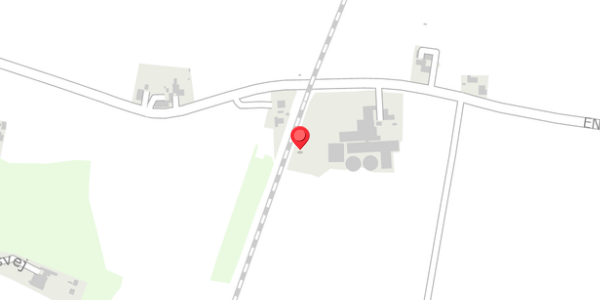 Trafikstøjkort på Englerupvej 55, 4100 Ringsted