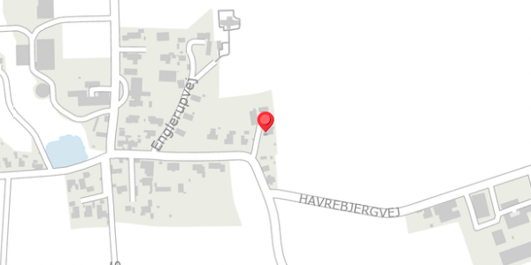 Trafikstøjkort på Englerupvej 110, . , 4100 Ringsted