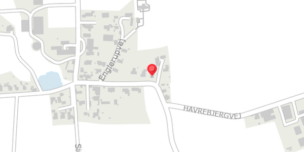 Trafikstøjkort på Englerupvej 114, . , 4100 Ringsted