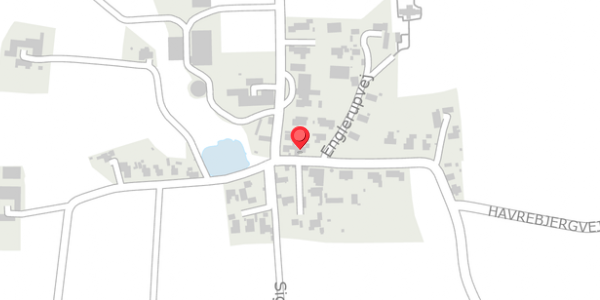 Trafikstøjkort på Englerupvej 134, . , 4100 Ringsted