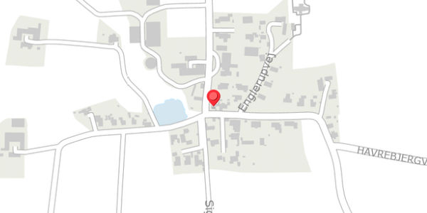 Trafikstøjkort på Englerupvej 136, . , 4100 Ringsted