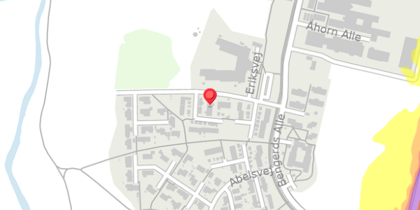 Trafikstøjkort på Eriksvej 31, . , 4100 Ringsted