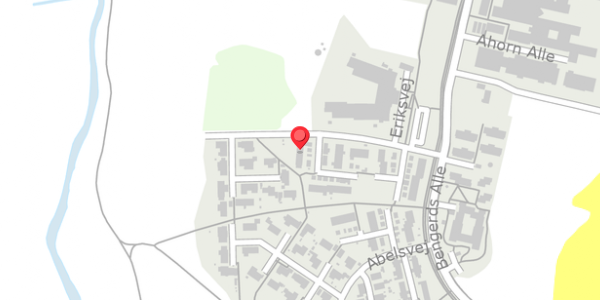 Trafikstøjkort på Eriksvej 61, . , 4100 Ringsted