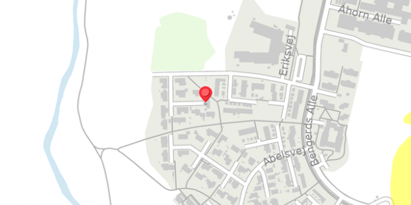 Trafikstøjkort på Eriksvej 71, . , 4100 Ringsted