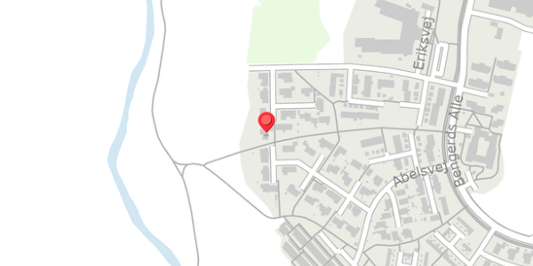 Trafikstøjkort på Eriksvej 81, . , 4100 Ringsted